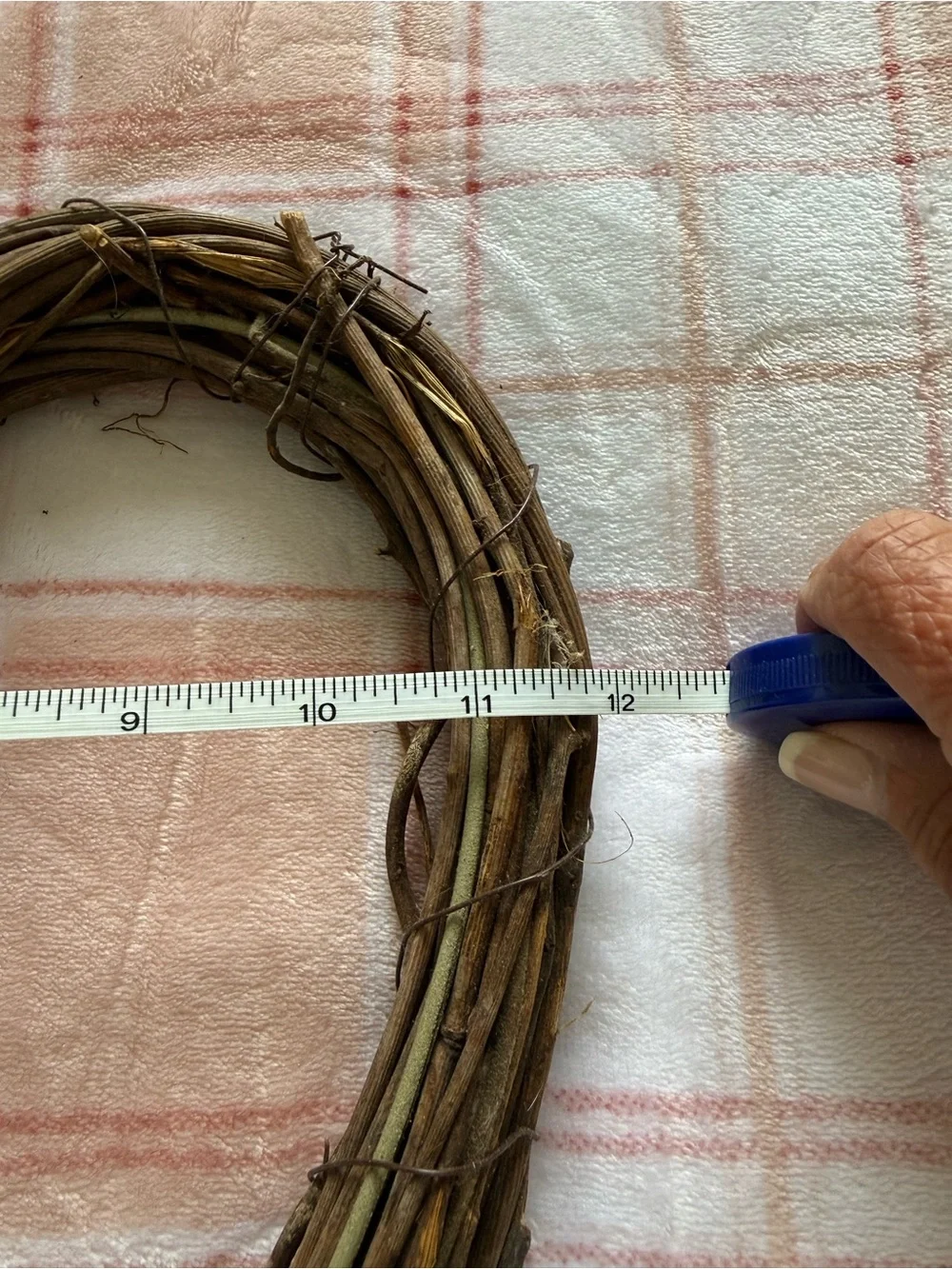 Brown Grapevine Heart Wreaths - Set of 2